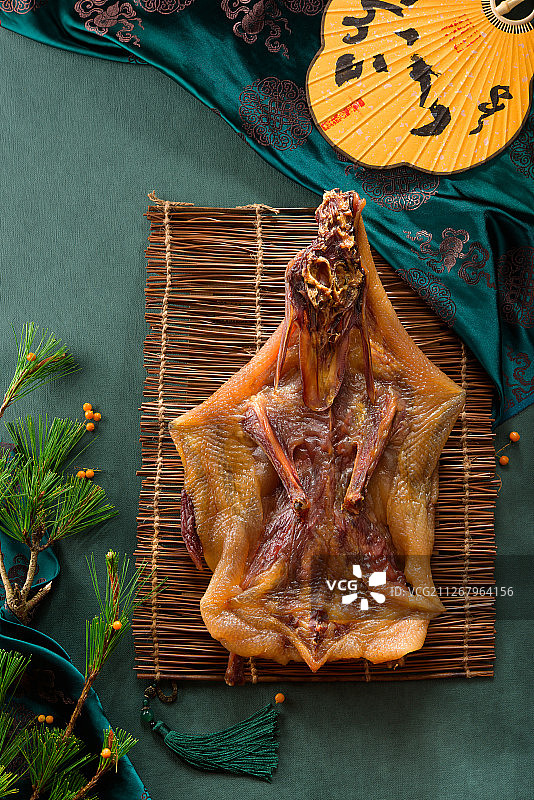 特写腊鸭图片素材