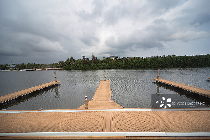 游艇码头图片素材