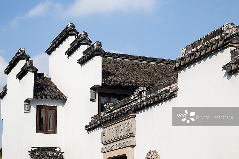 徽式建筑马头墙图片素材