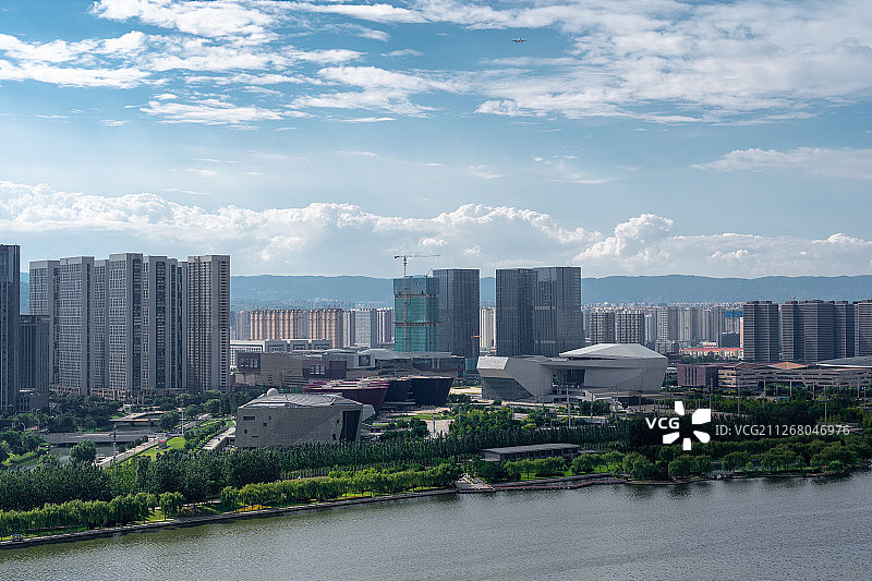 太原长风商务区CBD图片素材