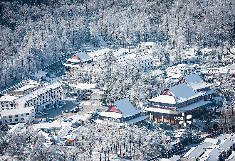 九华山风光图片素材