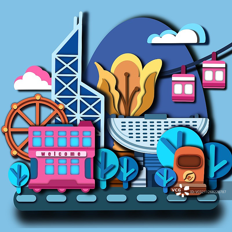 香港风情图片素材