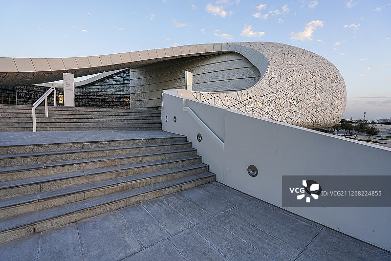 卡塔尔多哈教育城清真寺图片素材