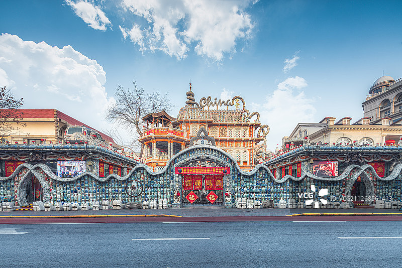 瓷房子图片素材