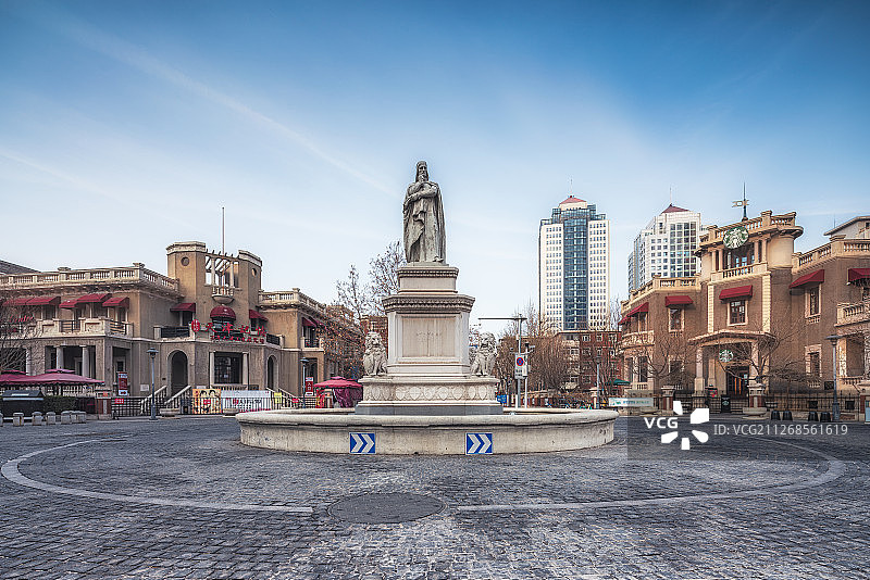 但丁广场图片素材