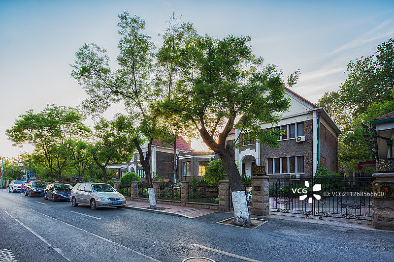 五大道街景图片素材