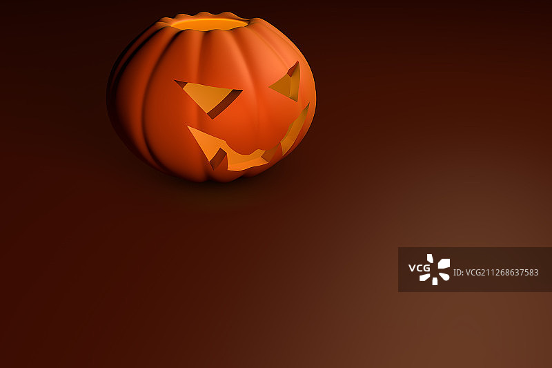 三维渲染万圣节南瓜图图片素材