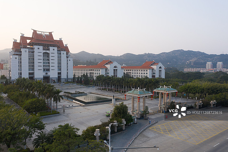 厦门大学漳州校区图片素材