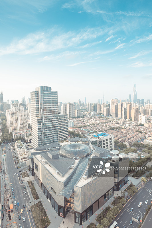 上海卢湾区白天景色图片素材