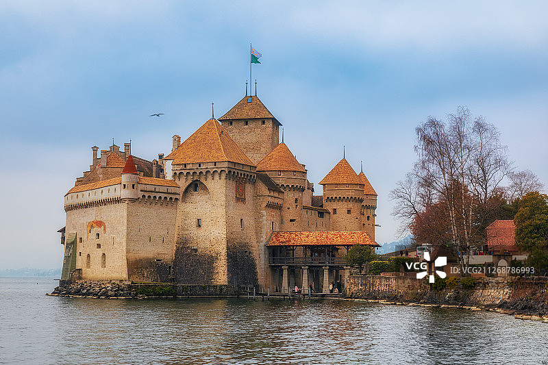 西庸古堡图片素材