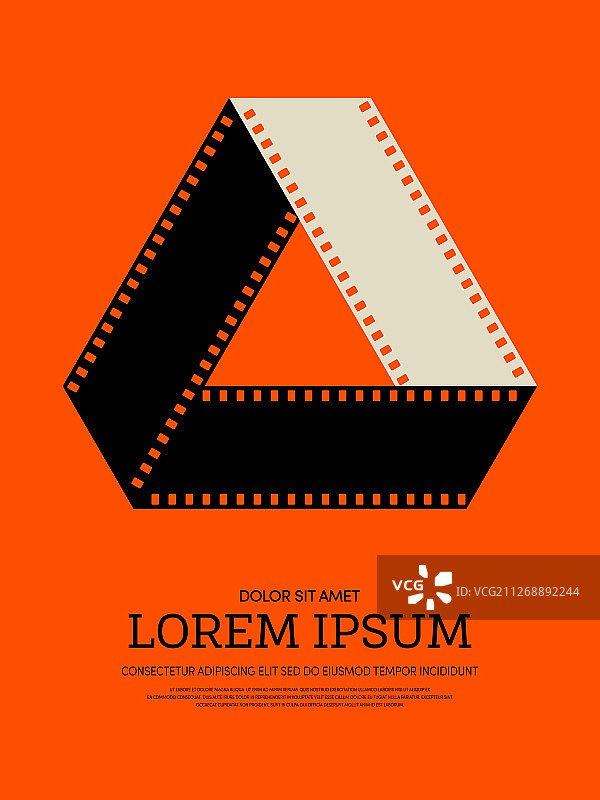 电影和电影现代复古海报图片素材