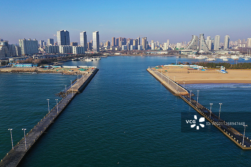 世帆赛基地出入口+山东省日照市东港区世帆赛基地图片素材