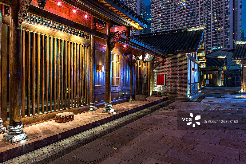 仿古建筑图片素材