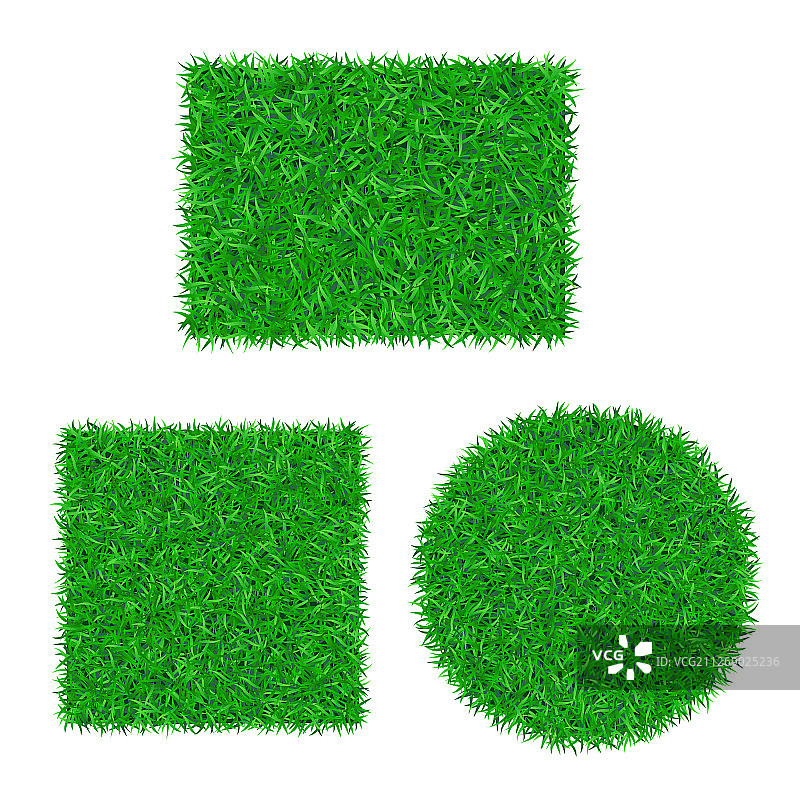 3D绿色草地背景图片素材