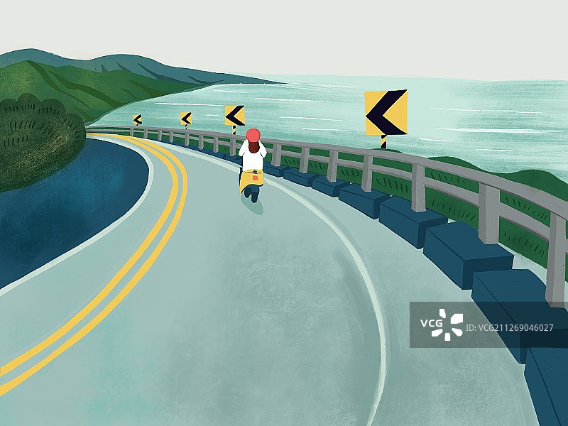 在路上图片素材