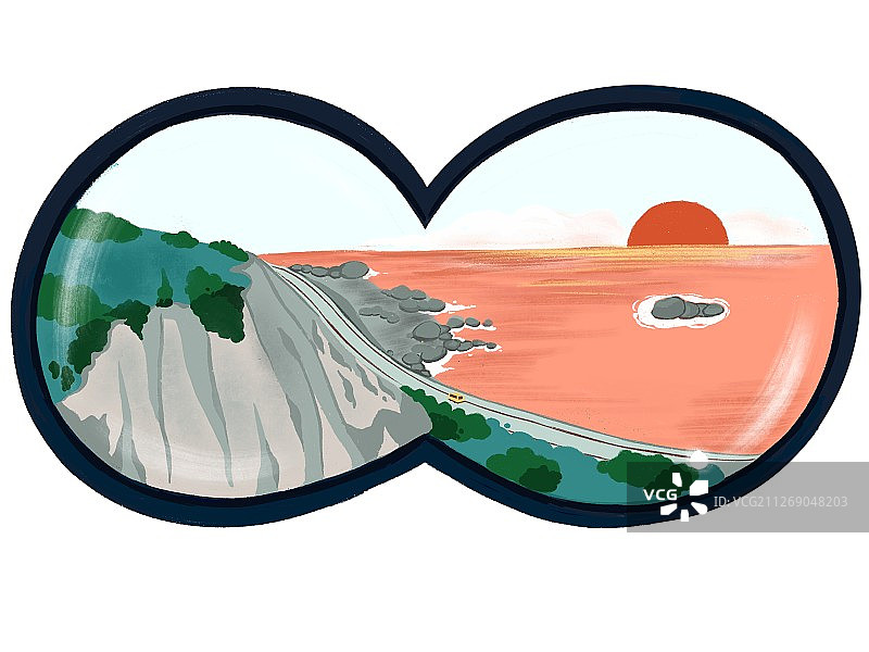 在路上图片素材