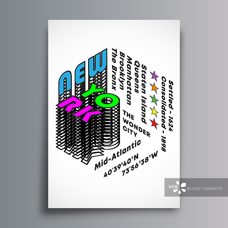 纽约艺术宣传海报图片素材