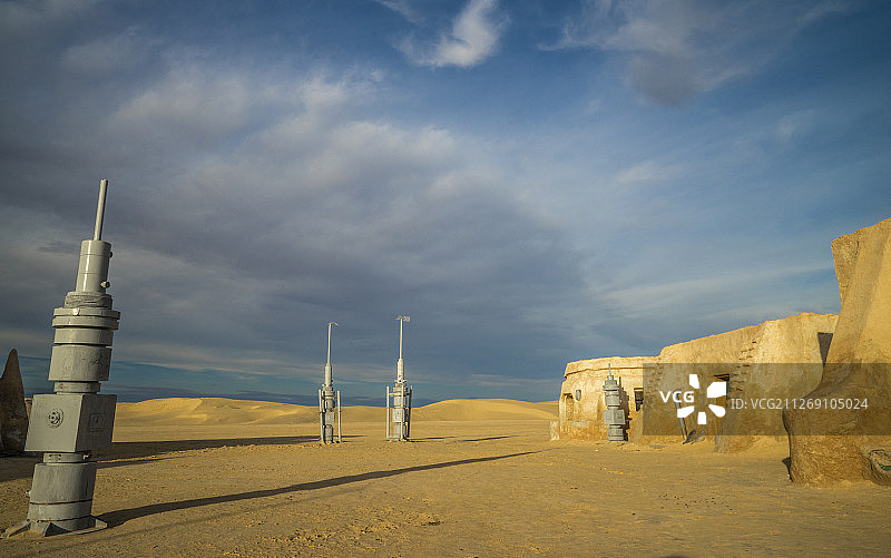 突尼斯星球大战拍摄地塔图行星图片素材