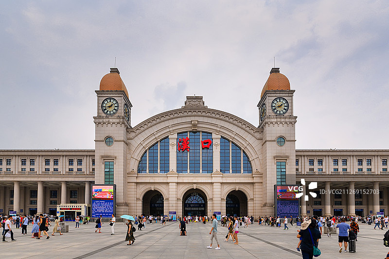 汉口火车站图片素材