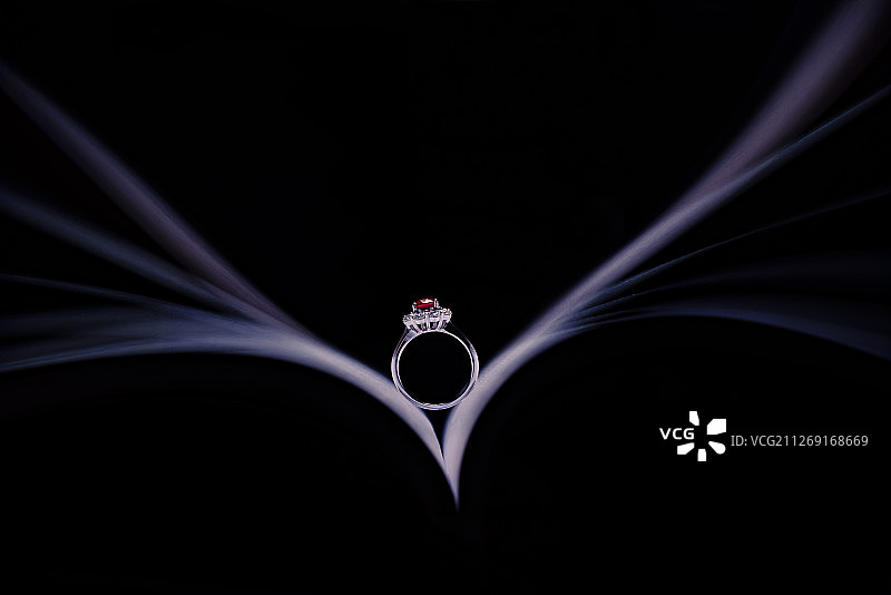 红宝石戒指图片素材
