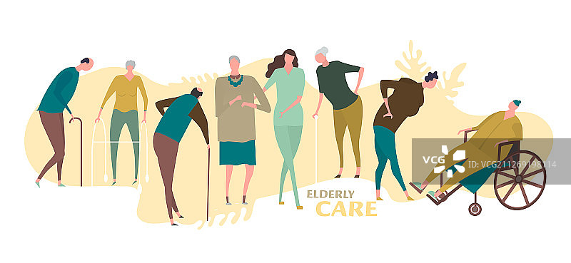 疗养院概念图片素材