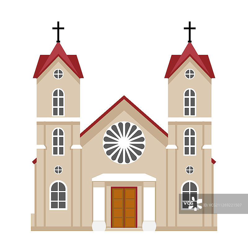 教堂基督教建筑房屋图片素材