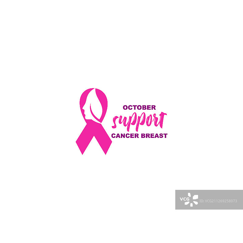 10月乳腺癌防治宣传设计图片素材
