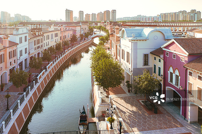 佛罗伦萨小镇的早晨图片素材