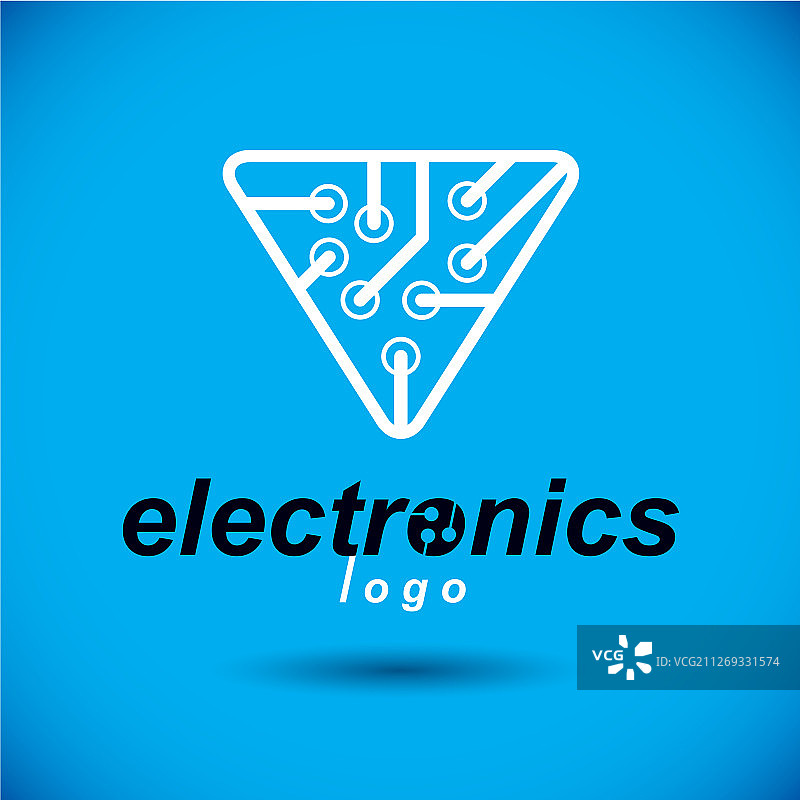 抽象科技电路板高科技图片素材