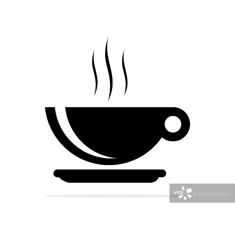 热咖啡图标设计概念图片素材