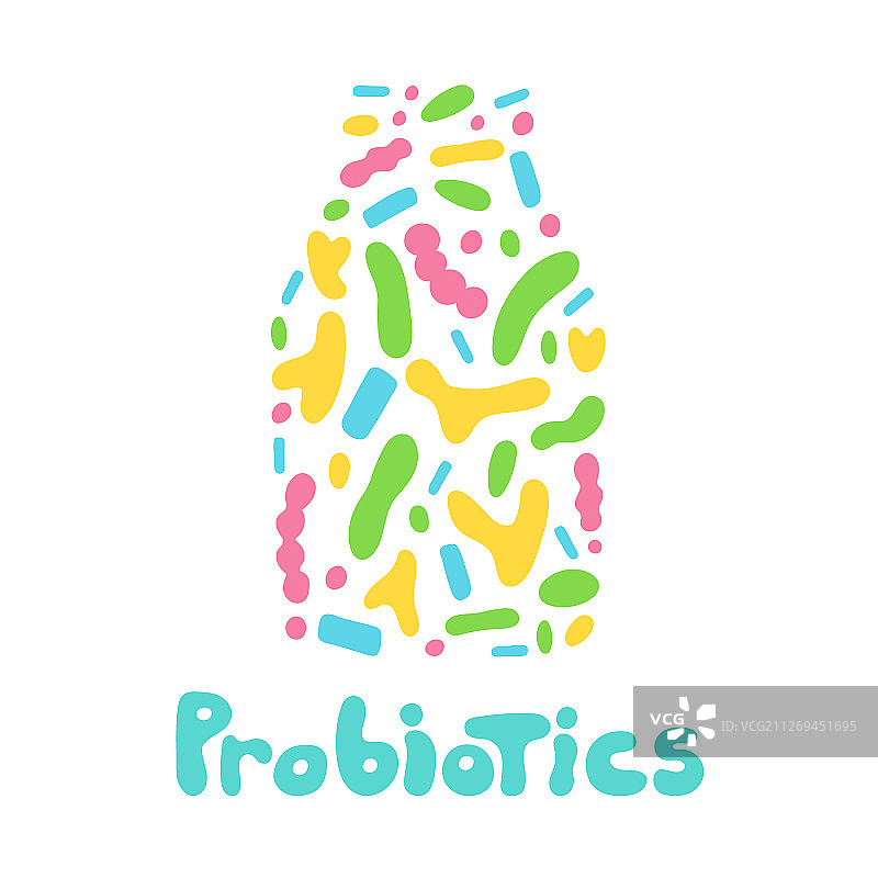 益生菌细菌标志乳酸杆菌图片素材