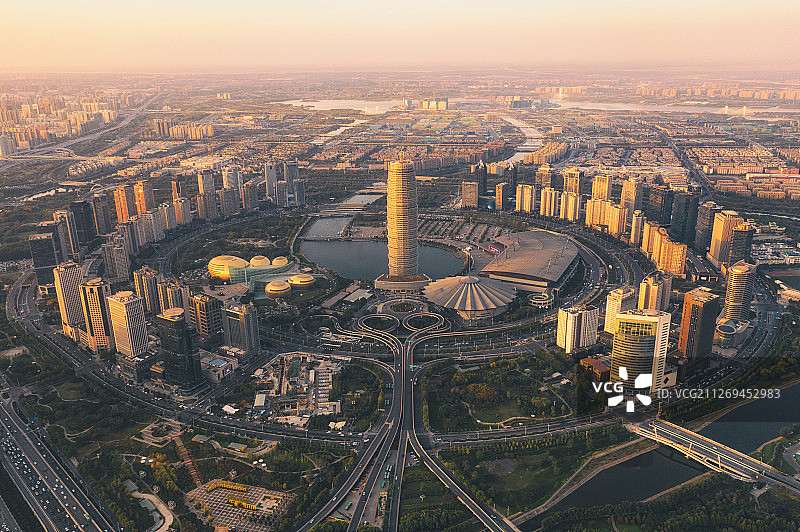 郑东新城图片素材
