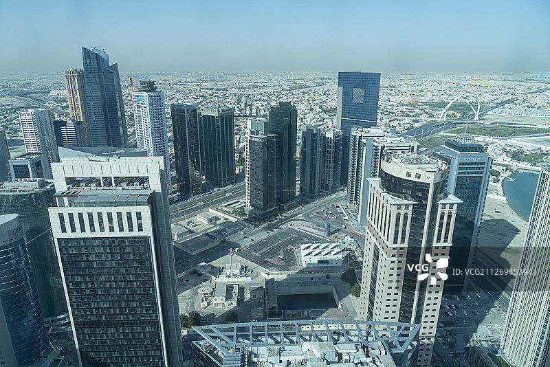 卡塔尔多哈城市天际线图片素材
