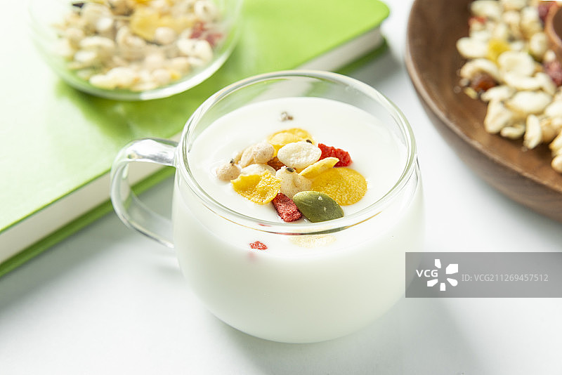 营养麦片图片素材