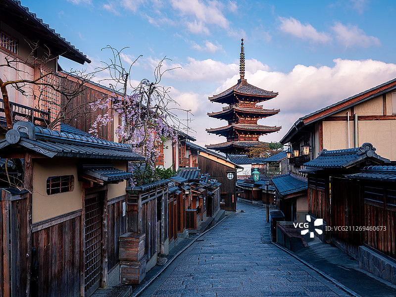 京都 八坂之塔 清水寺图片素材