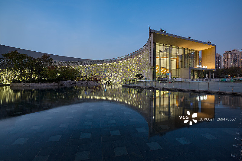 上海自然博物馆图片素材