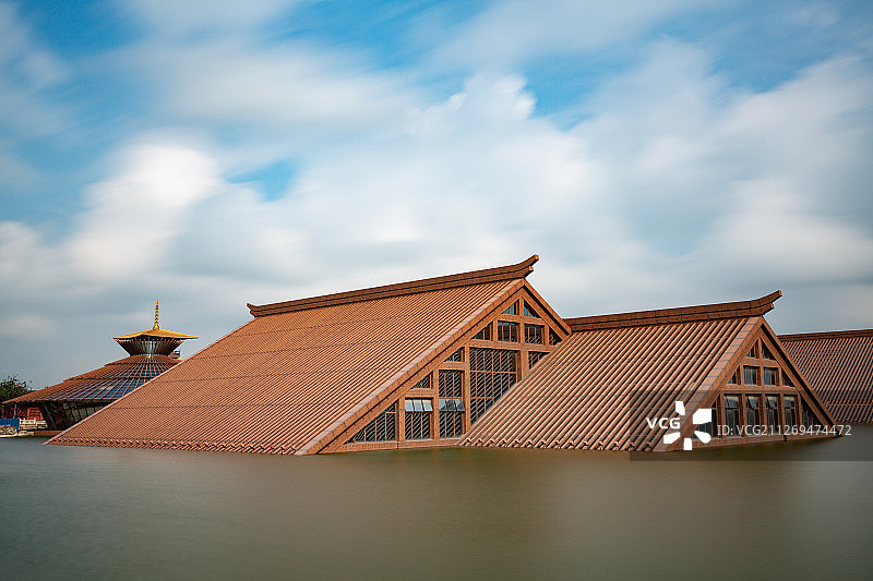 广富林遗址公园图片素材