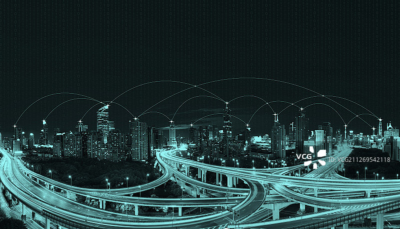 互联网城市图片素材