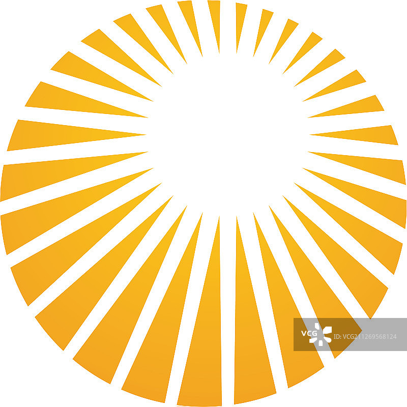 太阳Logo模板设计图片素材