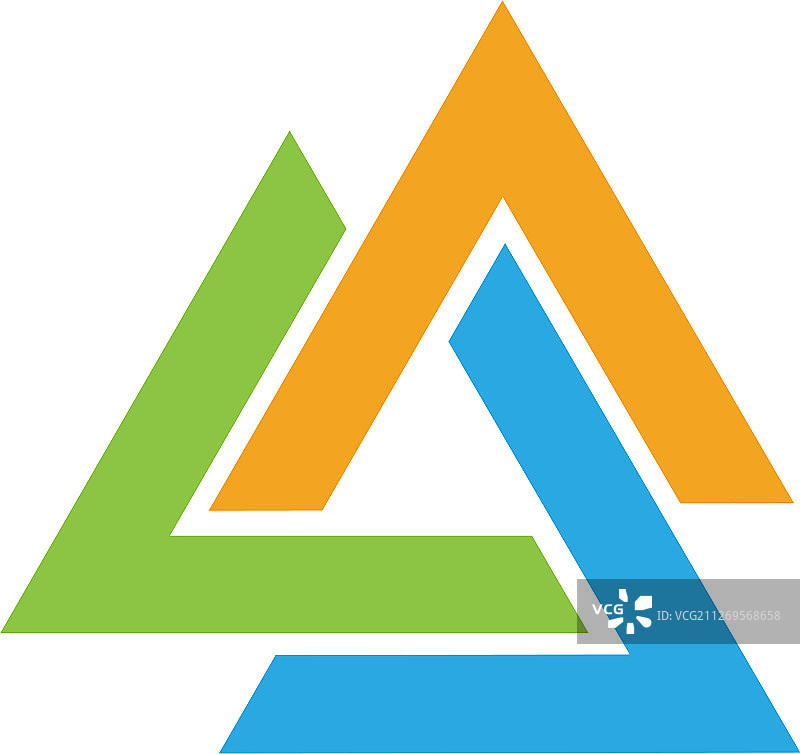 三角形Logo模板图标图片素材