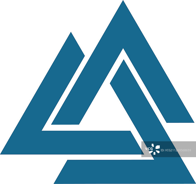 三角形Logo模板图标图片素材