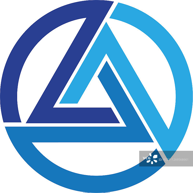 三角形Logo模板图标图片素材