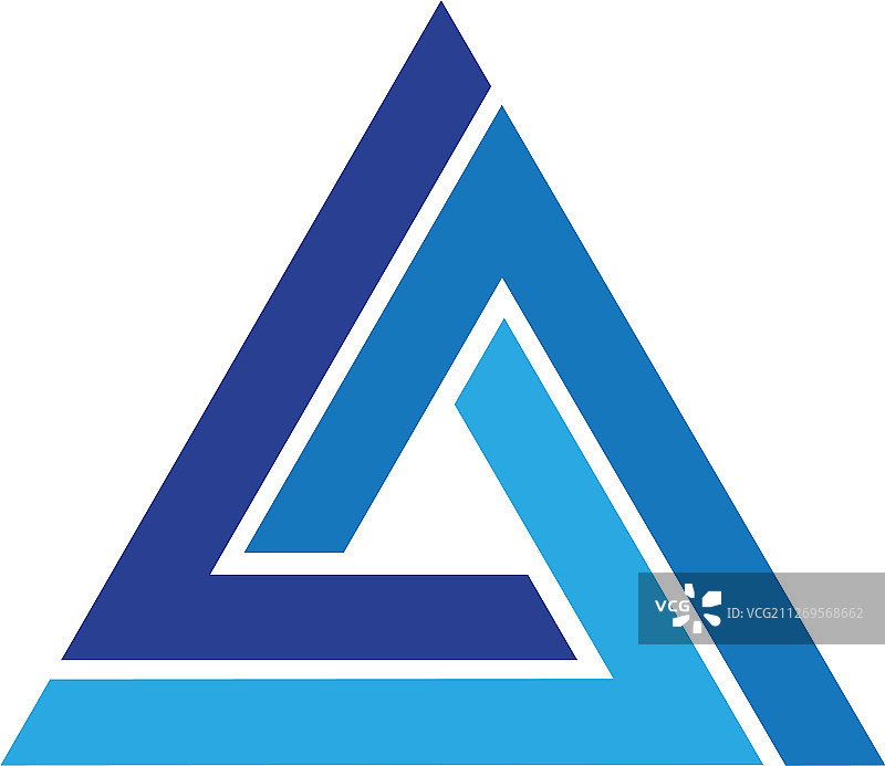 三角形Logo模板图标图片素材