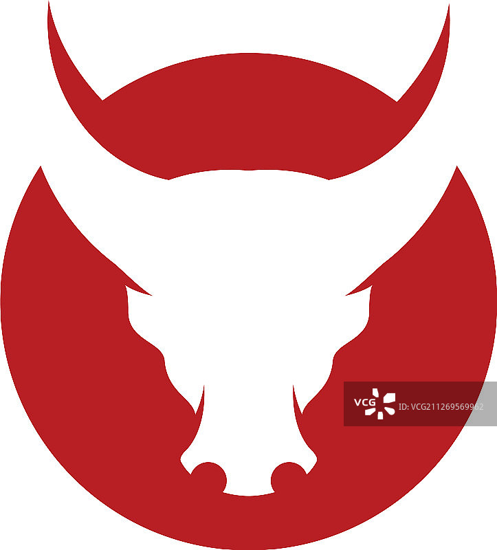 金牛座标志模版图标图片素材