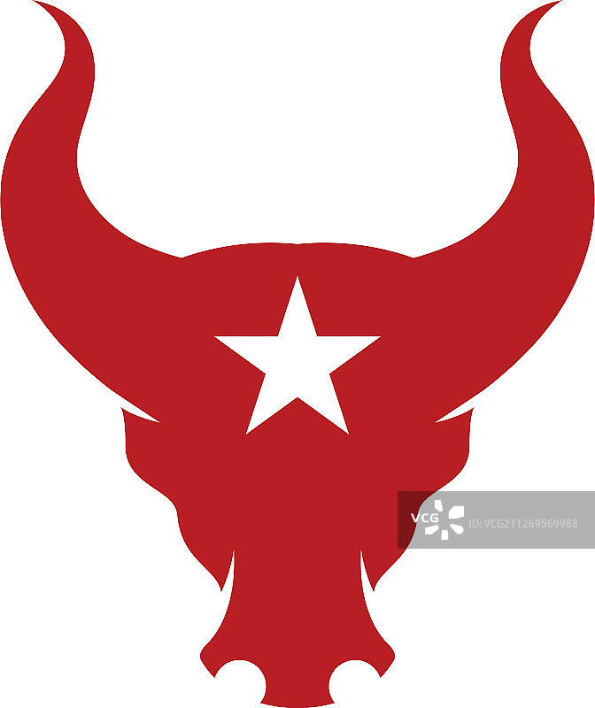 金牛座标志模版图标图片素材