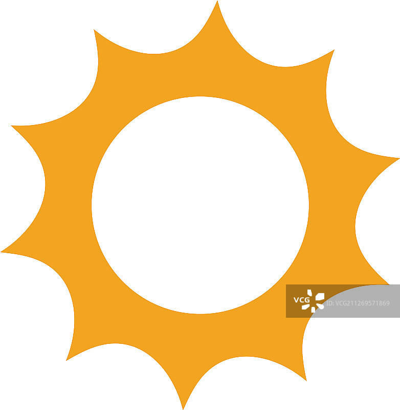 太阳图标图片素材