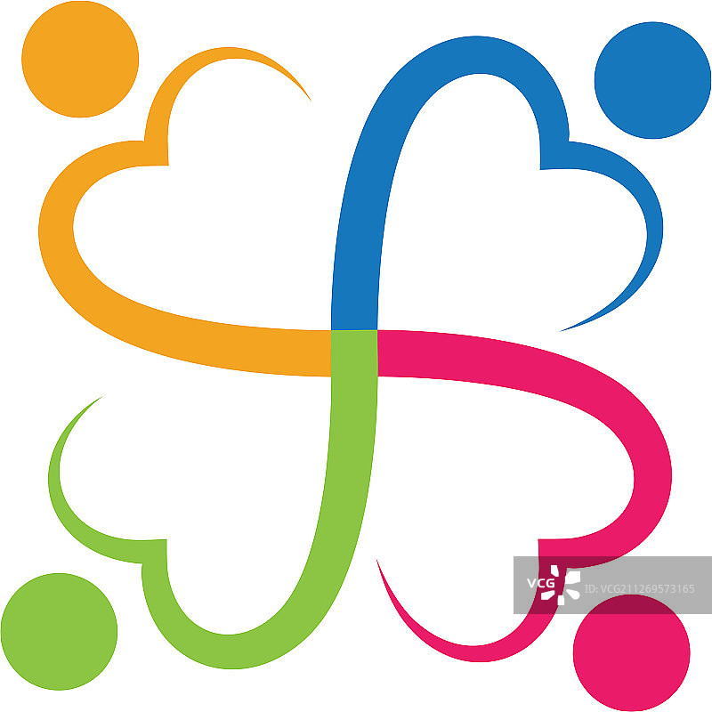 领养与社区关爱标志图片素材