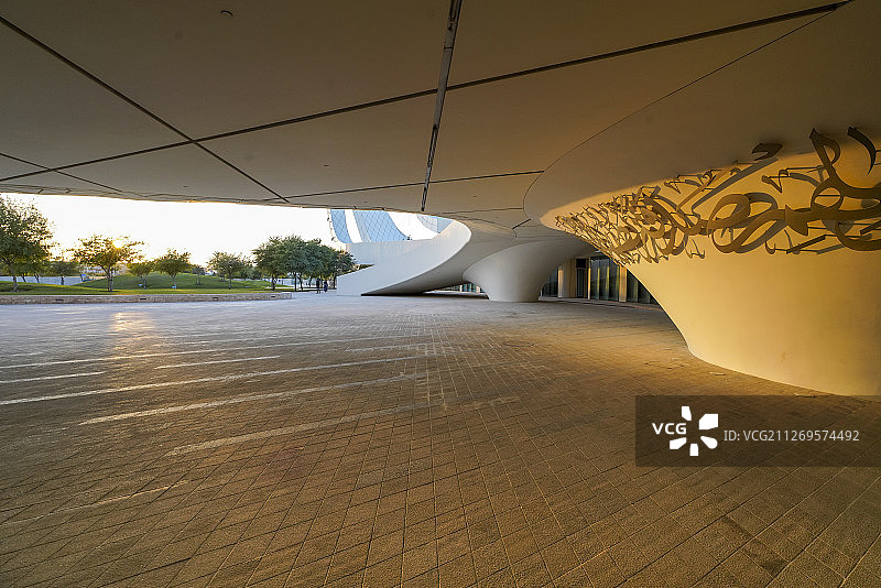 卡塔尔多哈教育城清真寺图片素材