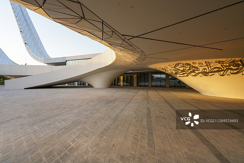 卡塔尔多哈教育城清真寺图片素材