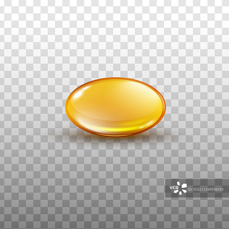 3D鱼油或脂溶性维生素胶囊图片素材
